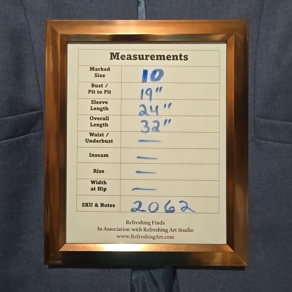 VTG Blue Virgin Wool Blazer Sz10 Pendleton Open Front Corp Chic Academic Capsule - Picture 2 of 16